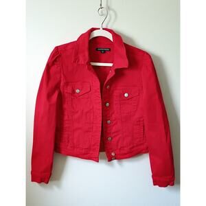 Boston Proper Red Denim